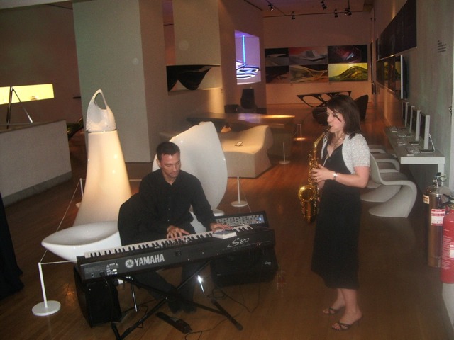 Jazz Duo at Design Museum, London